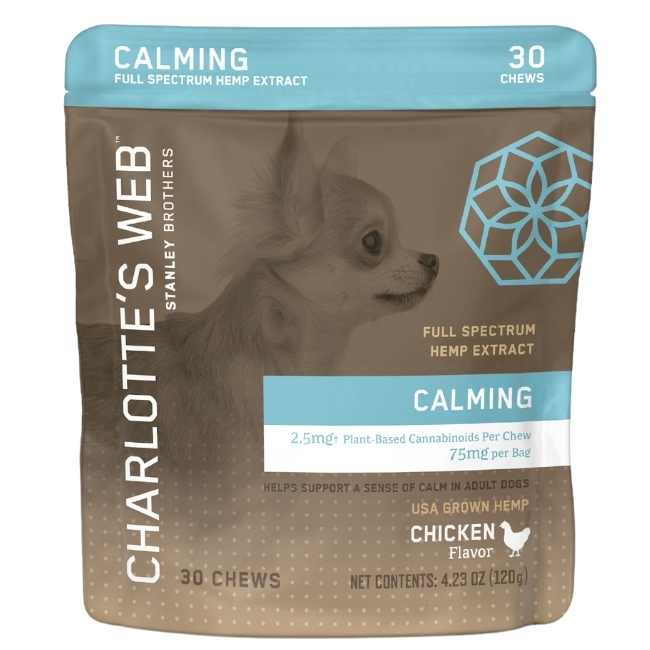 Charlotte's Web Calming CBD Dog Chews Chamomile